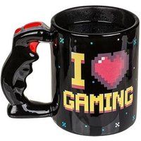Thermo-reactieve Mok I Love gaming joystick handvat Thermoreact zwart