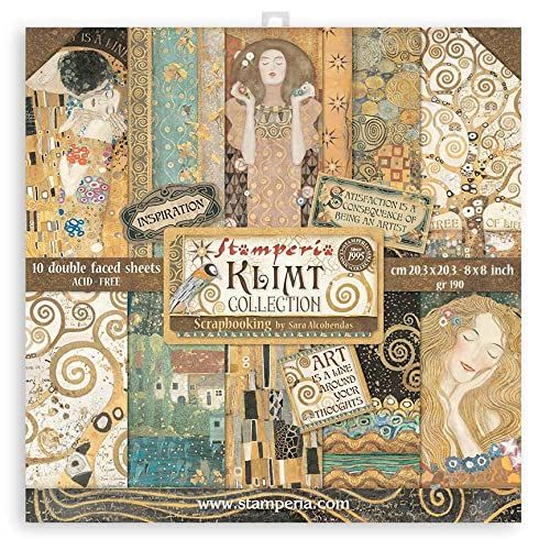 STAMPERIA INTERNATIONAL SBBXS10 Scrapbooking Pad 15,24x15,24cm - Lady Vagabond Lifestyle