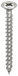 HECO TOPIX-Plus 4.5x25mm platkop RVS voldraad PZD 2 (200 stuks)