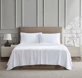 Linen Closet Percale Katoen Arctic White Full Set Sheet 4-delige Set