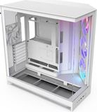 NZXT H9 Flow RGB Midi-Tower PC Case, White