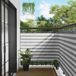 VidaXL Balkon scherm 110 x 500 cm oxford stof rechthoekig
