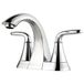 PFISTER Pasadena badkamerarmatuur met 2 handgrepen, 10,2 cm, gepolijst chroom