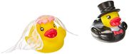 Ente Hochzeitspaar Piepend bruidspaar 2 eenden paar