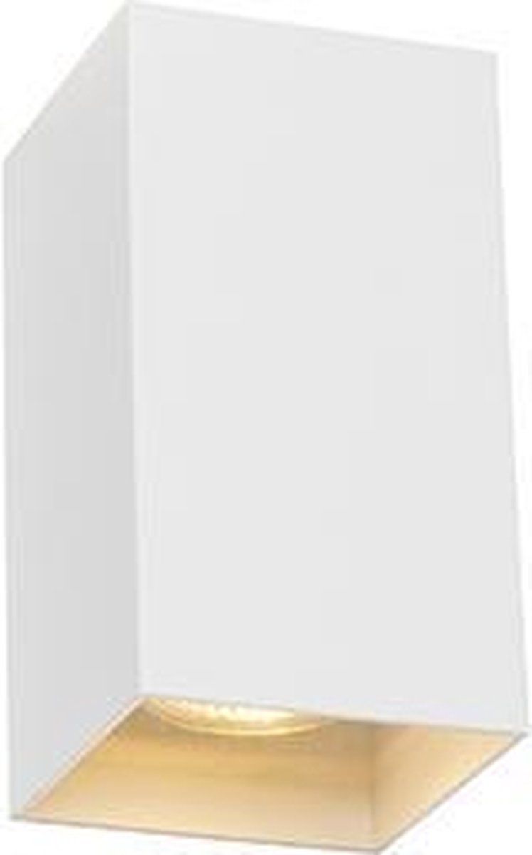 QAZQA Sabbir - Design Wandlamp Up Down - Wit - 2 Lichts - D 80 mm