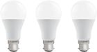 Vito Lighting Lampe LED A60 B22 - 15W - 1365lm - 4000K - Mat - 3 pièces