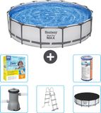 Bestway Steel Pro MAX Rond Zwembad - 457 x 107 cm - Grijs
