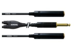 Cordial CFY 0.3 PGG zwart 0,3m
