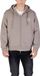 Armani Exchange Zip-Up Hooded Sweatshirt with Front Pockets - Grey