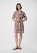 comma Blousejurk beige / lichtblauw / rood / zwart