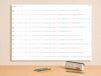 ADDITIO Wandplanner 2026-2027, jaarkalender van september tot augustus, A1-formaat, maandplanner, 150 g Munken-papier, visuele cursusplanner, Catalaans