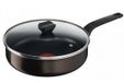 Tefal Easy Cook & Clean Poêle sauteuse - 24cm - Antiadhésif - Avec couvercle