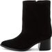 Tamaris - Dames - Enkellaarzen - Leer - Zwart - Maat 37
