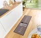 Hanse Home Cook & Clean Keukenloper, keukentapijt, Bon Appetit-motief, antislip, onderhoudsvriendelijk, vloerkleed voor keuken, hal, entree, eetkamer, 50 x 150 cm