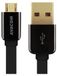 AVACOM MIC-120K Câble USB - Micro USB, 120 cm, Noir