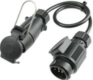 AS Schwabe Aanhangeradapter [Stekker, 13-polig - Stekkerdoos, 7-polig]