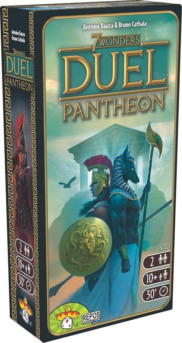 Repos Production 7 Wonders: Duel - Pantheon Expansion (Engelstalig)
