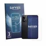 Savvies Screenprotector voor Xiaomi Redmi Note 17 5G (Voor+Camera) - Folie Beschermfolie transparant 6 Stuks