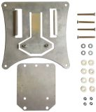 BCR Enduro Removable Kentekenplaathouder Zilver