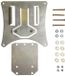 BCR Enduro Removable Kentekenplaathouder Zilver