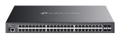 TP-Link Omada SG5452XMPP Managed L3 Gigabit Ethernet PoE Network Switch Zwart
