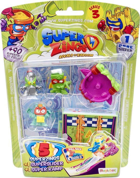 MagicBox Super Zings Superzings Serie 3 - Speelfiguur - 7 onderdelen
