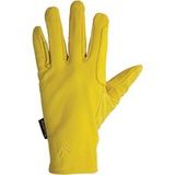 Umbria equitazione Xxs, Giallo: Guanti In Pelle Worker Da Lavoro Con Rinforzi E Con Chiusura Elasticizzata