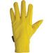 Umbria equitazione Xxs, Giallo: Guanti In Pelle Worker Da Lavoro Con Rinforzi E Con Chiusura Elasticizzata