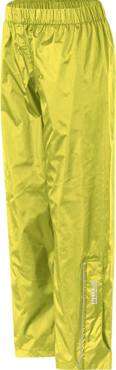 Pro-X Elements Regenbroek Toma Pro-X Elements - kind - XPlus - 10000mm waterdicht - Winddicht - Rits - geel