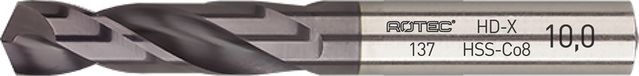 Rotec HSS-Co8 Spiraalb. DIN 1897 N-HD TiAlN 4,20 mm - 137.0420C