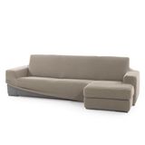 FAVERTI Overtrek voor chaise longue, kort hoekdeel rechts (voorgezien), model Novele, super verstelbare chaise longue-overtrek van linnen, kwaliteitsbescherming van jacquard-stof met katoengevoel