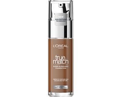 L'Oréal True Match Foundation 9.W Sienna - Natuurlijk Dekkende Foundation met Hyaluronzuur en SPF 17 - 30 ml