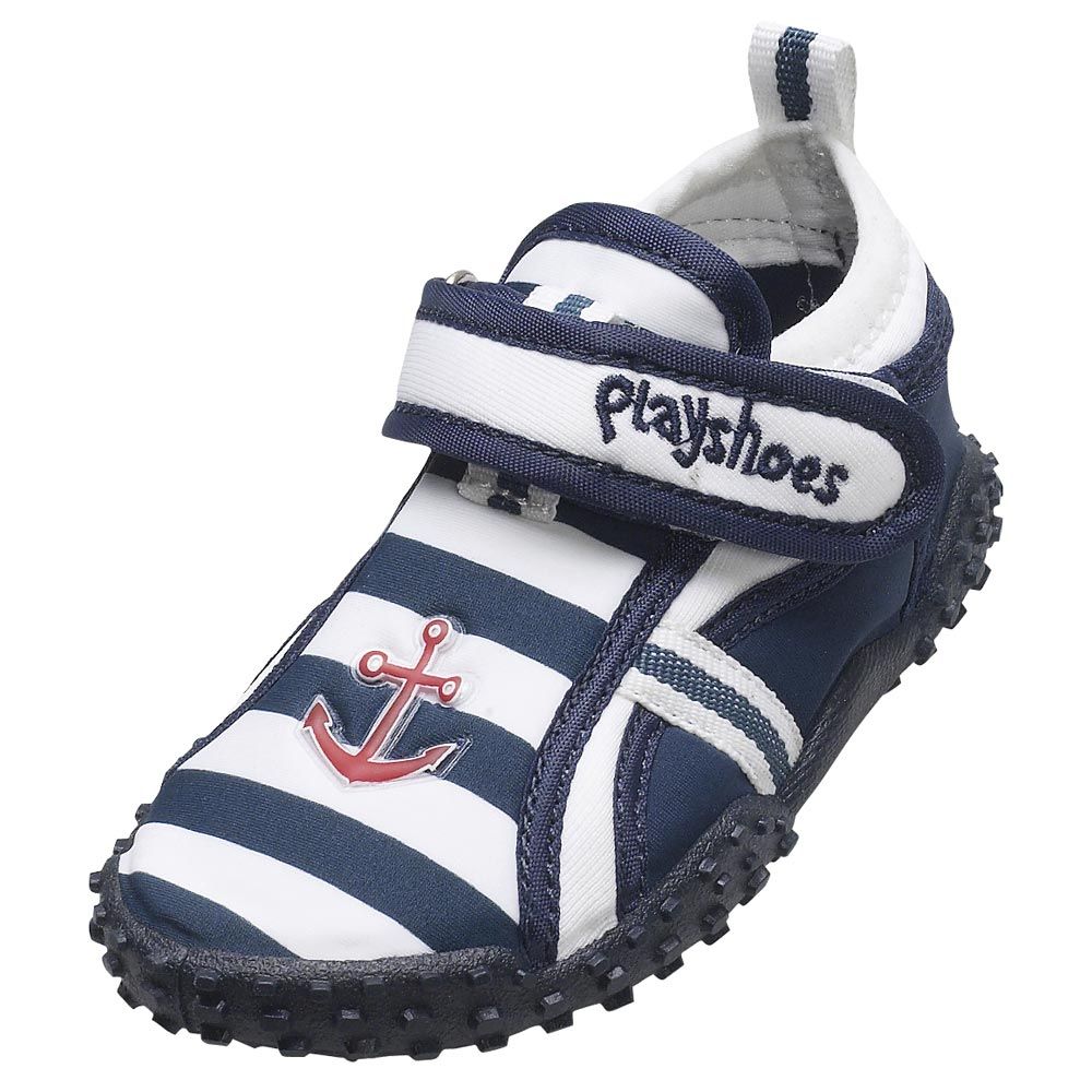 Playshoes UV strandschoentjes Kinderen Maritime - Blauw - Maat 22/23