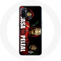 Oppo Hoesje La casa de papel Het masker van dali Maniacase