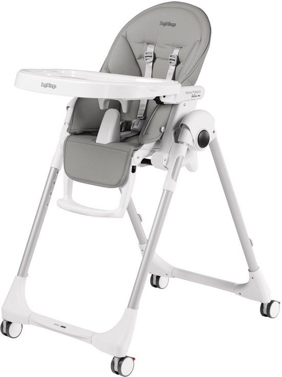 Peg Perego Prima Pappa Follow Me Ice Kinderstoel - Grijs