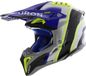 Airoh Helm Aviator 3 AMS² Hima glans blauw grijs zwart