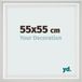 Your Decoration - Cadre photo 55x55 cm - MDF - Blanc balayé - Lazio