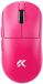 MCHOSE A7 V2 Ultra Rose Red 8K Hz PAW3950 TI Sensor Draadloze Gaming Muis