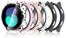 Merkloos Samsung Galaxy Watch 5/4 Beschermende Hoes met Tempered Glass