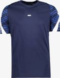 Nike Strike 21 Heren Sport T-shirt Blauw - Maat XXL