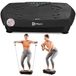 LifePro Vibration Plate Exercise Machine - Hexaplate Acupressure Plate for Lymphatic Drainage & weight loss - Remote & LED Display, 150W Quiet Motor, 120 Speed Settings & 150 KG Capacity (Black)