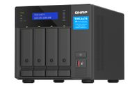 QNAP TVS-H474 NAS Tower - Intel Pentium G7400 - 8GB RAM - Zwart