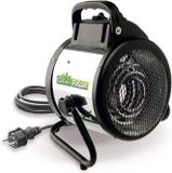 OEM Kasverwarming, 2000 W, met thermostaat, IPX4, 163 m³/h