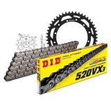 Kettingset DID Kettingset staal 520VX3 / 114 klinkslot voor Yamaha YZ WR 250 ccm Bj. 1998-2005