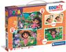 Clementoni Dora The Explorer Edukit 4-en-1 Jeux