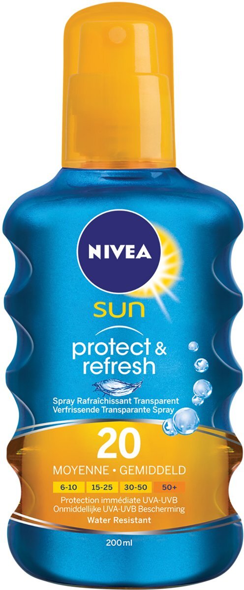 Nivea Sun Protect & Refresh Transparante Zonnespray SPF20