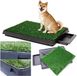 Hondentoilet Ttoilet Hondentoilet Ideaal voor puppy's en oudere honden, binnen en buiten te gebruiken Afmeting: 63 x 50 x 7cm