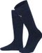 normani 2 zakelijke kniekousen van merinowol marineblauw maat 47-50 Unisex