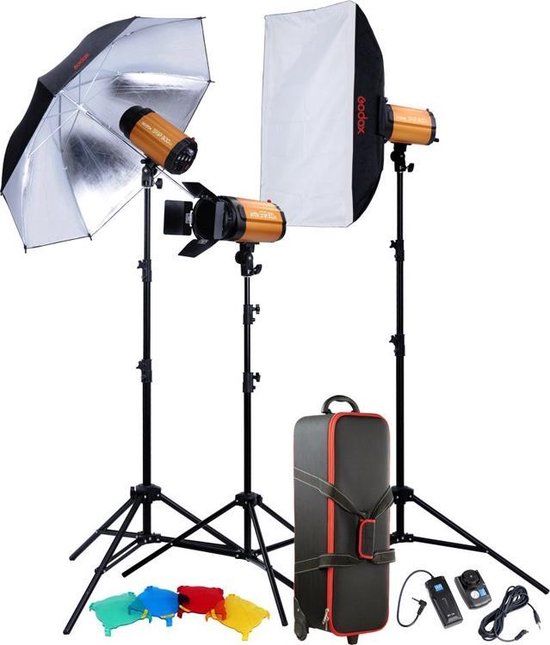 Godox Studio Smart Kit 300SDI-D - Complete Set with Slave Function