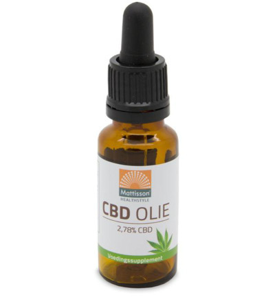 - Mattisson HealthStyle CBD Olie 2.78% 20ml